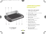 Предварительный просмотр 2 страницы Lagrange Grill Home 319 301 Instruction Book