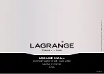 Предварительный просмотр 24 страницы Lagrange LGIMS Instructions Manual