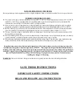 Preview for 5 page of Laguna SPAS TS-100 Installation Instructions Manual
