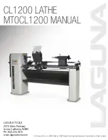 Preview for 1 page of Laguna Tools CL1200 Manual