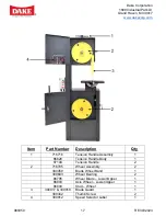 Preview for 18 page of Laguna Tools DAKE 14-10 Instruction Manual