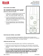 Preview for 12 page of Laguna Tools DAKE JH10W1 Instructional Manual