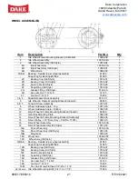 Preview for 22 page of Laguna Tools DAKE JH10W1 Instructional Manual