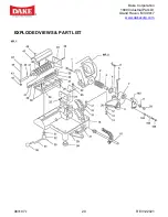 Предварительный просмотр 21 страницы Laguna Tools Dake SE-5X6 RCT Instructional Manual