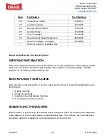 Preview for 33 page of Laguna Tools DAKE Technics 350 SA Instructional Manual