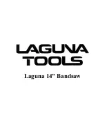 Preview for 1 page of Laguna Tools LT14 SEL Manual