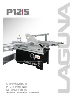 Laguna Tools P12 5 Owner'S Manual предпросмотр