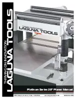 Laguna Tools Platinum Series Manual preview