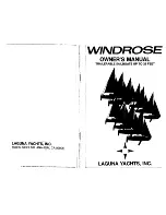 Laguna Yachts Windrose Owner'S Manual preview