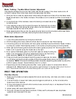 Preview for 15 page of laguna Dake 14CX Instruction Manual