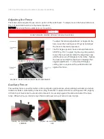 Preview for 21 page of laguna JX12 Sheartec:II Owner'S Manual