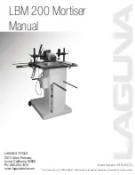 laguna LBM 200 Manual preview