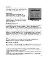 Preview for 12 page of laguna LT14 series User Manual