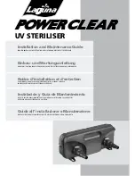 Preview for 1 page of laguna PowerClear UV Sterilizer Installation And Maintenance Manual