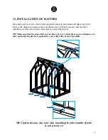 Preview for 15 page of lahe Greenhouse Mini Installation Manual