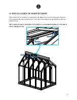 Preview for 18 page of lahe Greenhouse Mini Installation Manual