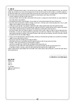 Preview for 41 page of LAHTI PRO L1540600 Instruction Manual