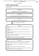 Preview for 6 page of LAI Games Balloon Buster Operator'S Manual