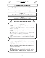 Preview for 6 page of LAI Games Dino Duel Operator'S Manual