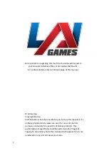 Preview for 2 page of LAI Games Let's Bounce Operator'S Manual