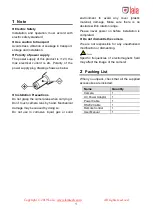 Preview for 4 page of LAIA Broadcaster 20X User Manual