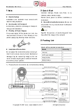 Preview for 5 page of LAIA Broadcaster 4K ToTal User Manual