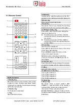 Preview for 13 page of LAIA Broadcaster 4K ToTal User Manual