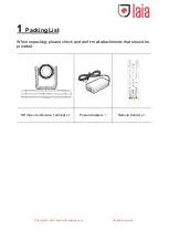 Preview for 4 page of LAIA TP 200 WIN User Manual