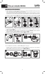 Preview for 6 page of Laica HYDROSMART VENEZIA Instructions And Warranty