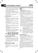 Preview for 18 page of Laica myLAICA BR60A01 Instructions And Warranty