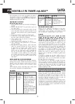 Preview for 22 page of Laica myLAICA BR60A01 Instructions And Warranty