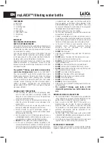 Preview for 8 page of Laica myLAICA Instructions And Warranty