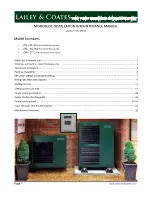 Preview for 2 page of Lailey & Coates LCM-06 Installation & Maintenance Manual