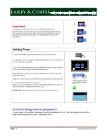 Preview for 18 page of Lailey & Coates LCM-06 Installation & Maintenance Manual