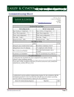 Preview for 21 page of Lailey & Coates LCM-06 Installation & Maintenance Manual