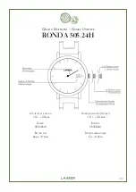 Preview for 1 page of LAIMER RONDA 505.24H Instruction Manual