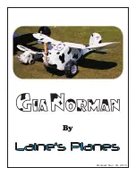 Предварительный просмотр 1 страницы Laine's Planes GIA NORMAN Manual