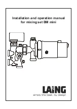 Предварительный просмотр 1 страницы Laing BM mini KF Installation And Operation Manual