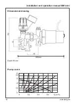 Предварительный просмотр 16 страницы Laing BM mini KF Installation And Operation Manual