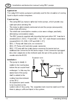 Preview for 10 page of Laing DDC Series Installation And Instruction Manual