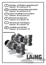 Laing Ecocirc E1 Series Installation And Operating Instructions Manual предпросмотр