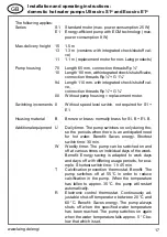 Предварительный просмотр 17 страницы Laing Ecocirc E1 Series Installation And Operating Instructions Manual