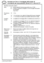 Предварительный просмотр 41 страницы Laing Ecocirc E1 Series Installation And Operating Instructions Manual