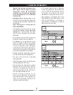 Preview for 4 page of Lainox Aroma by Naboo User Manual