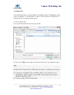 Предварительный просмотр 25 страницы Laipac S911 Lola Operation Manual