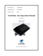 Laipac StarFinder Aire Operation Manual preview
