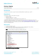 Laird BL620-US Quick Start Manual preview