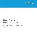 Предварительный просмотр 1 страницы Laird BL654 User Manual