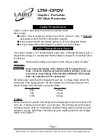 Preview for 5 page of Laird CapDiv LTM-CPDV User Manual