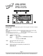 Preview for 8 page of Laird CapDiv LTM-CPDV User Manual